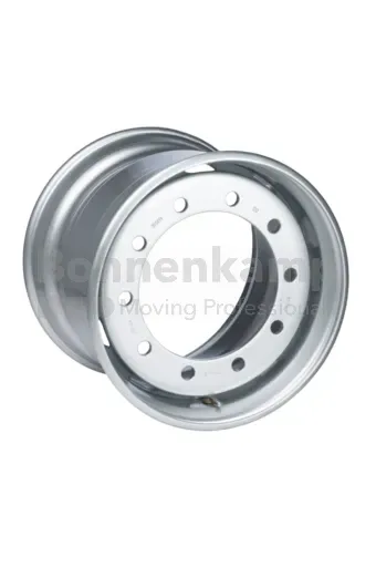 Felge 14.00 x 19.5, ALV, Silber RAL9006