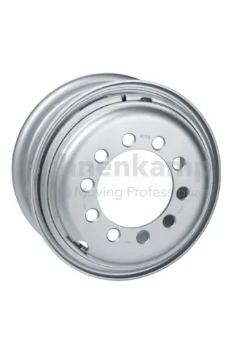 Cerchioni 6.5 - 15, Valvola interna, Argento RAL9006