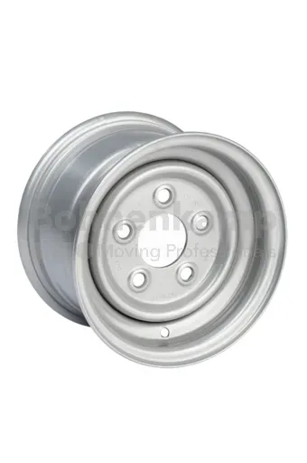 Rim 6.00 I x 10 H2, External Valve, Silver RAL9006