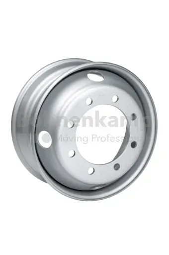 Cerchioni 7.50 x 19.5, Valvola interna, Argento RAL9006