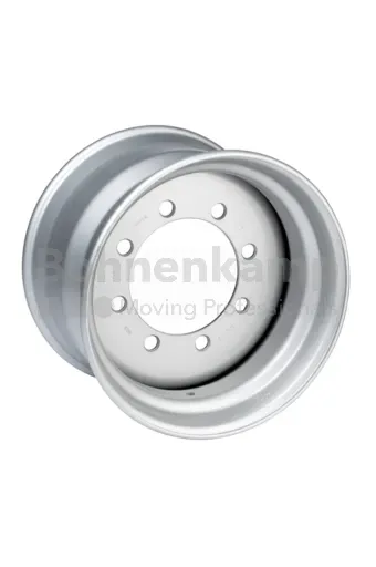 Rim 11.75 x 19.5, External Valve, Silver RAL9006